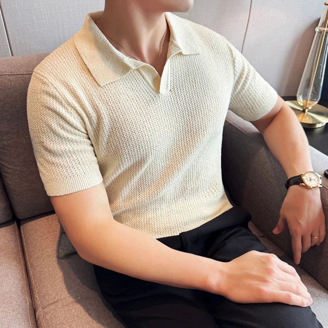 Classy Knitted Polo