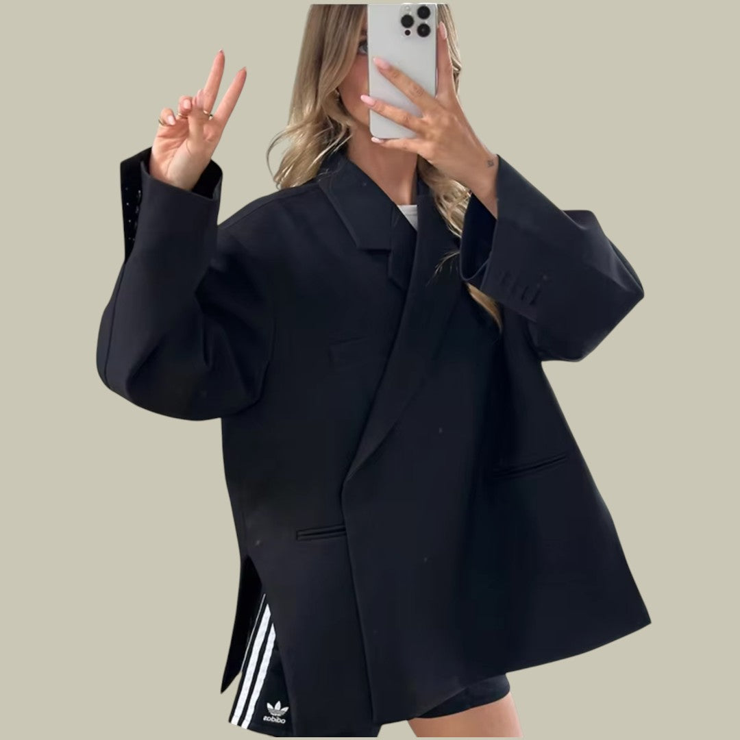 Womens Oversized Tailored Blazer