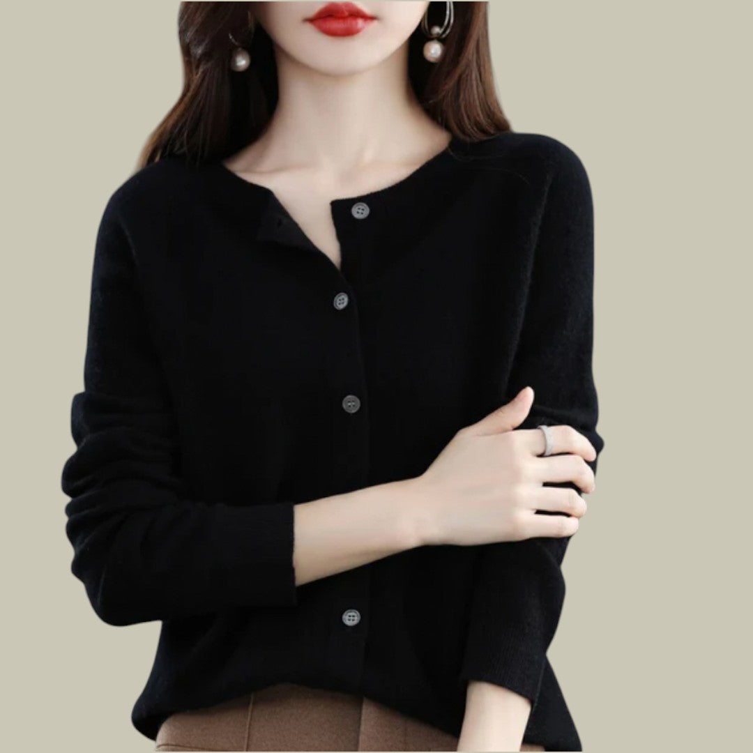Womens Merino Wool Cardigan