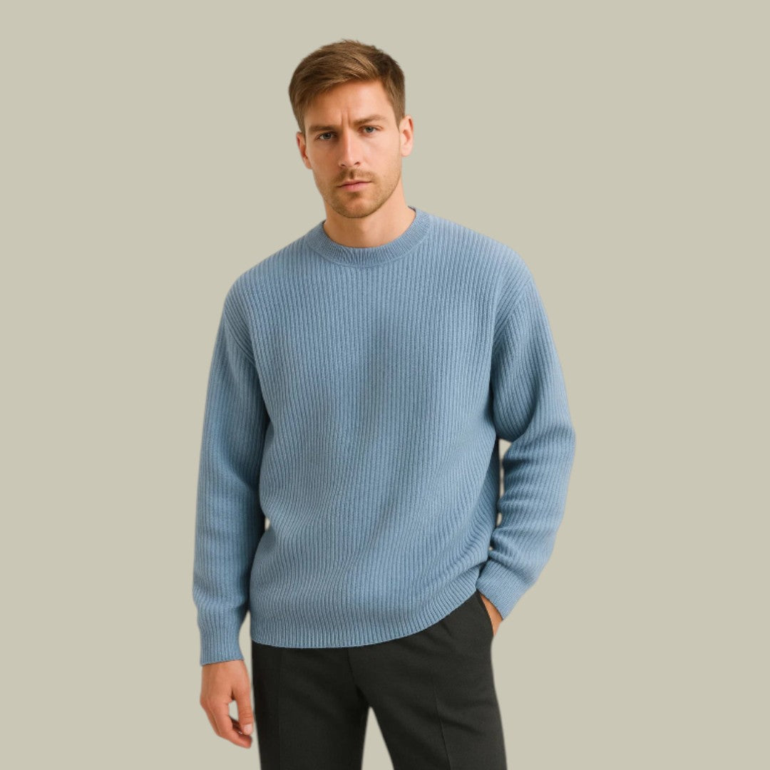 Mens Oversized Sweater Ribbed