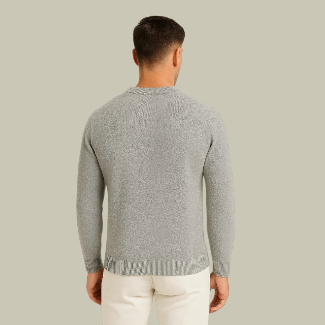 Mens Sweater Quilted