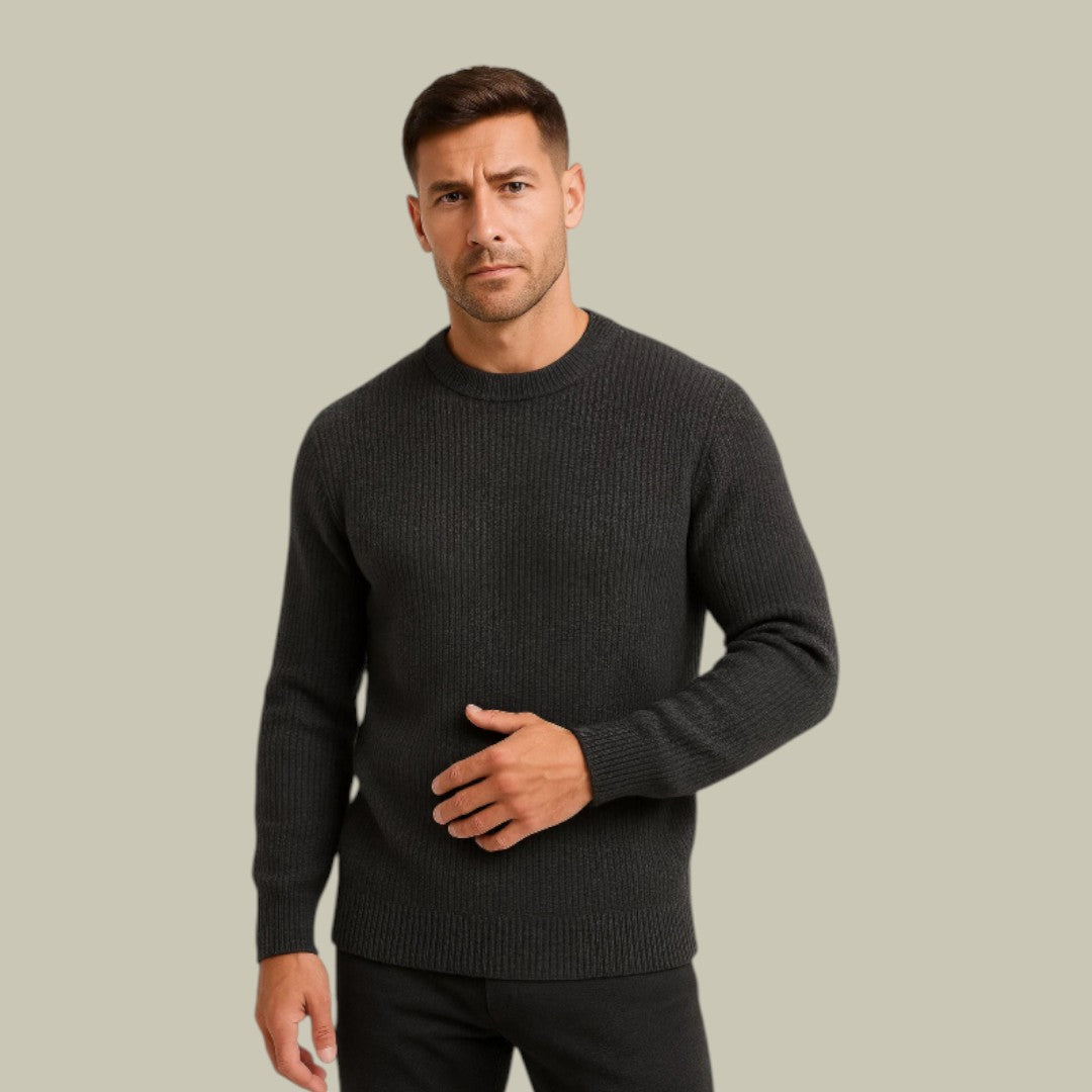Mens Sweater Quilted