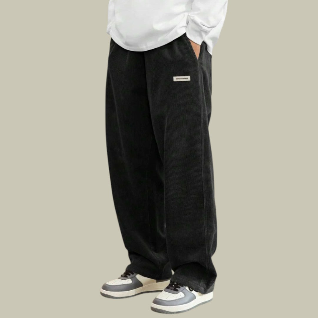 Mens Corduroy Trousers Casual Look