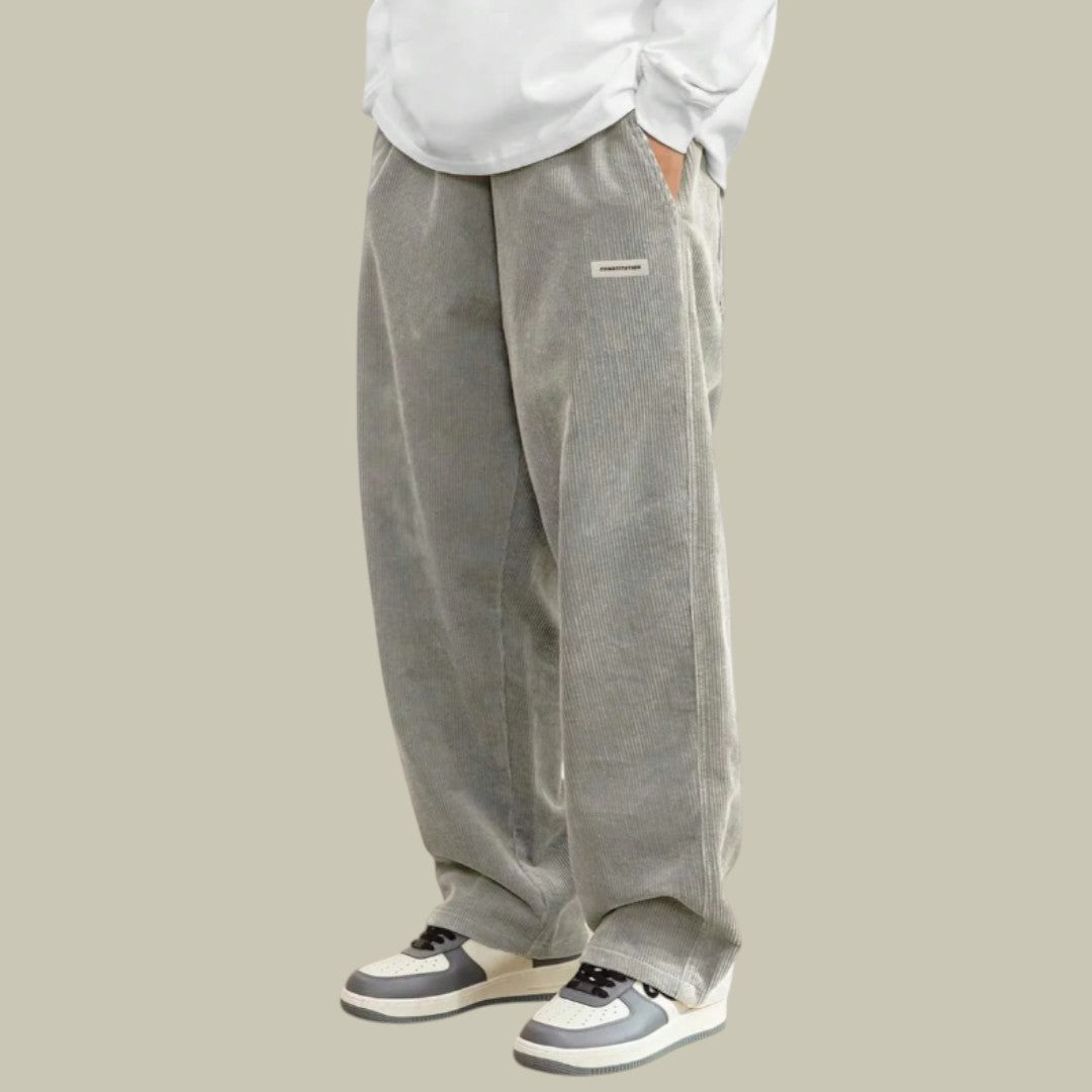 Mens Corduroy Trousers Casual Look