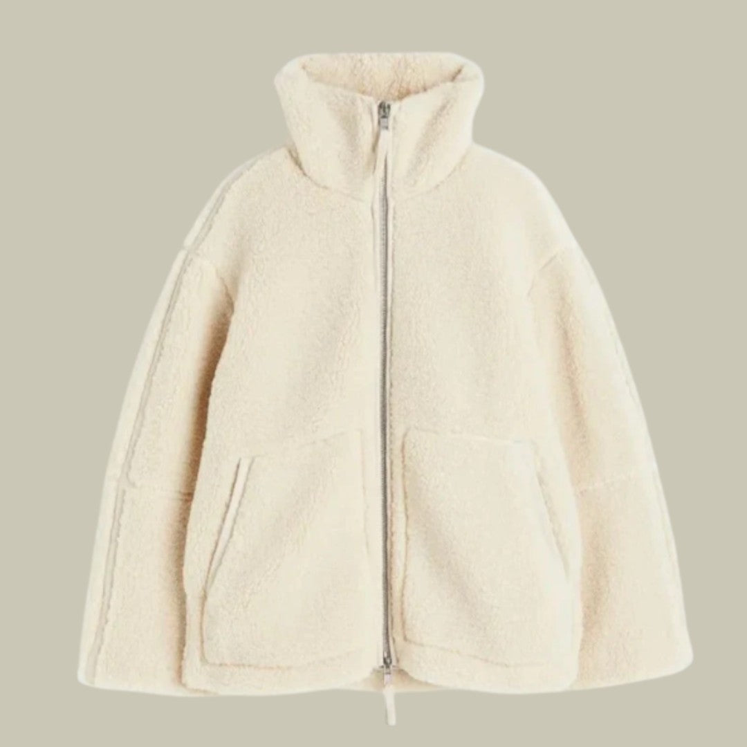 Womens Jacket Reversible Fleece Autumn