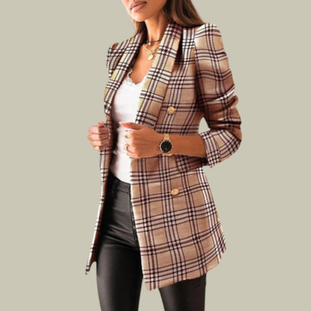 Womens Blazer Jacket Long Autumn