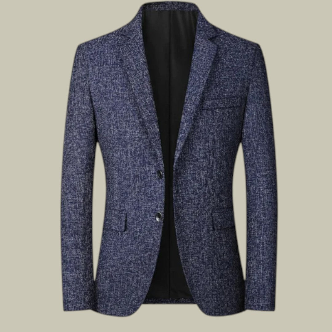Mens Blazer Textured Slim Fit Business