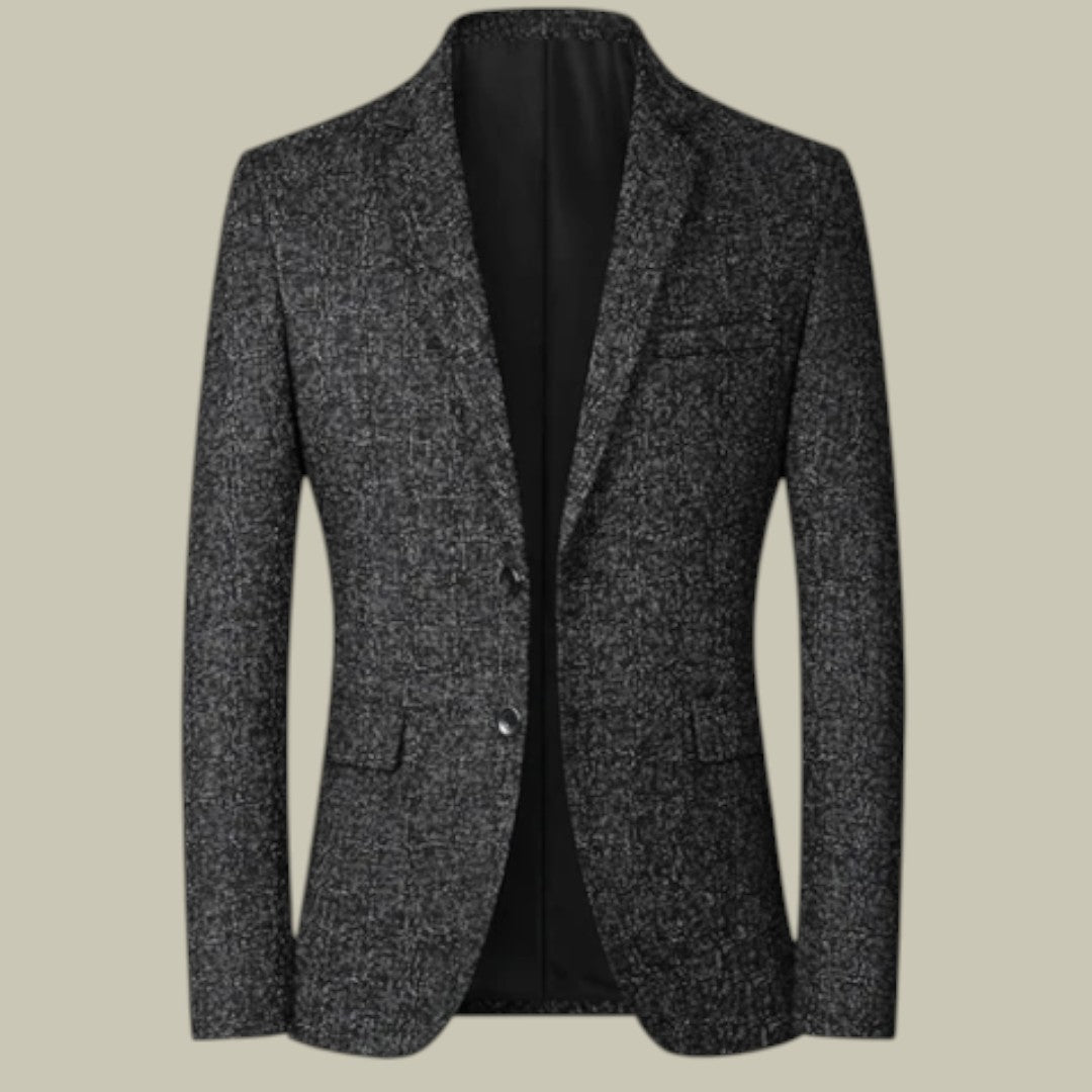 Mens Blazer Textured Slim Fit Business