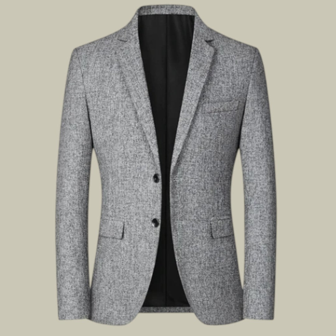 Mens Blazer Textured Slim Fit Business