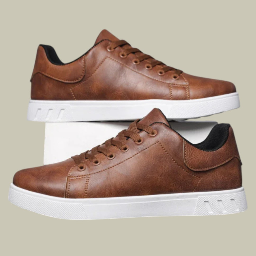 Mens Sneakers Leather Comfort