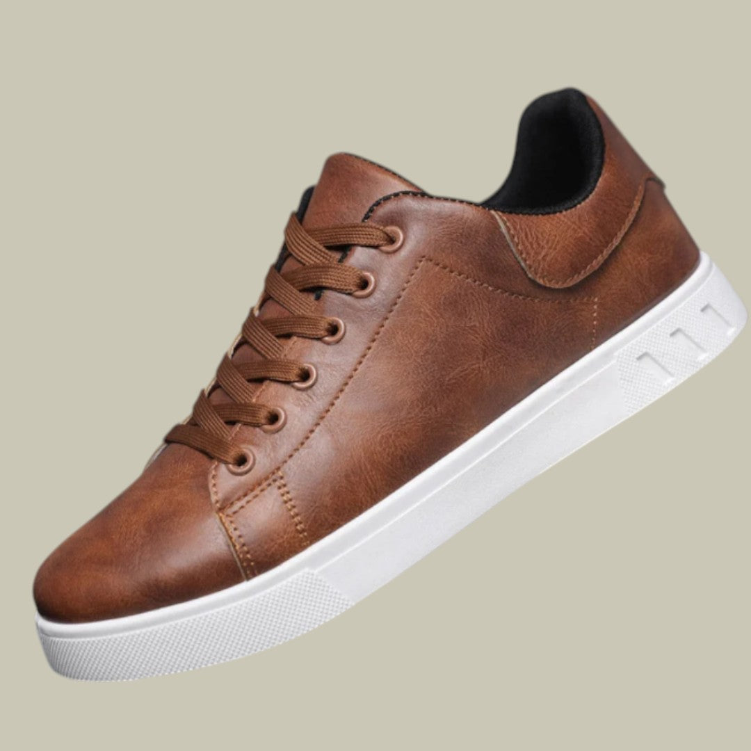 Mens Sneakers Leather Comfort