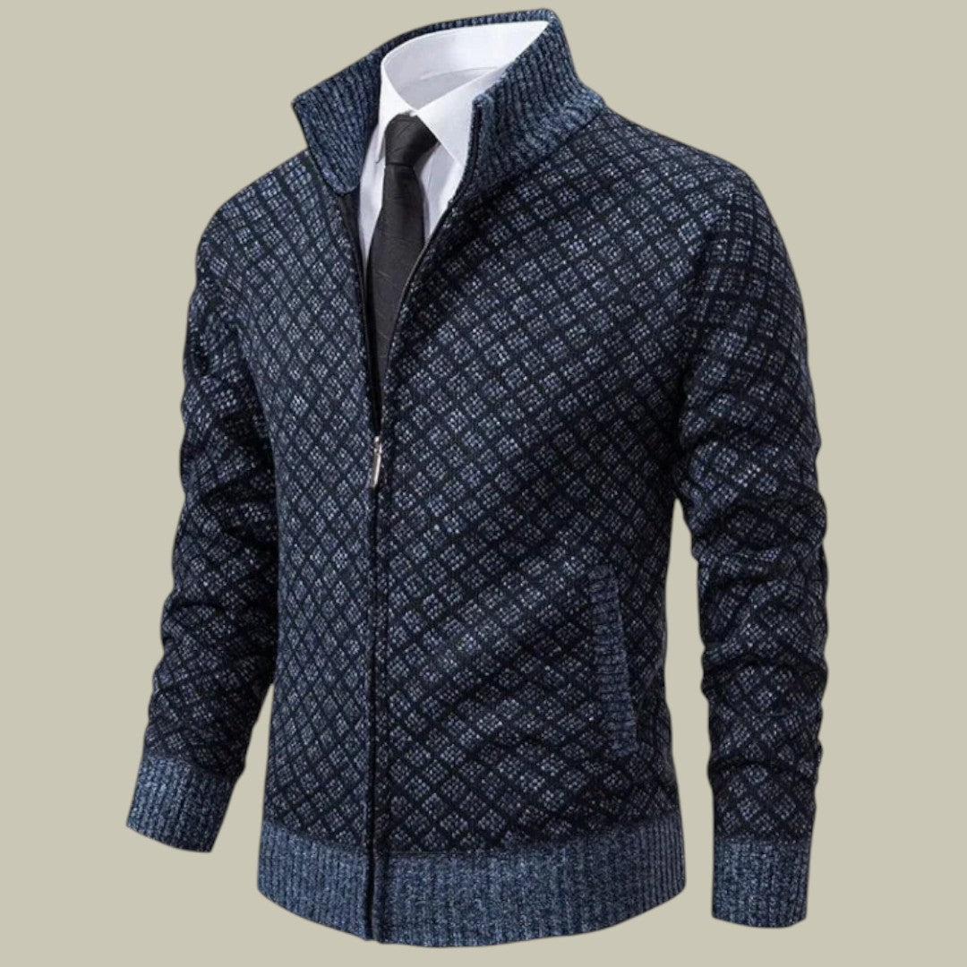 Mens Cardigan Knitted