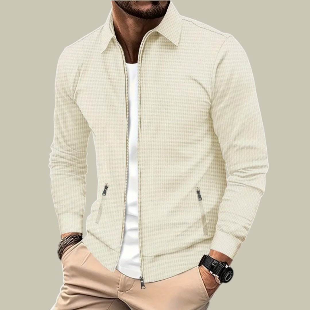 Mens Vest Zipper Cardigan