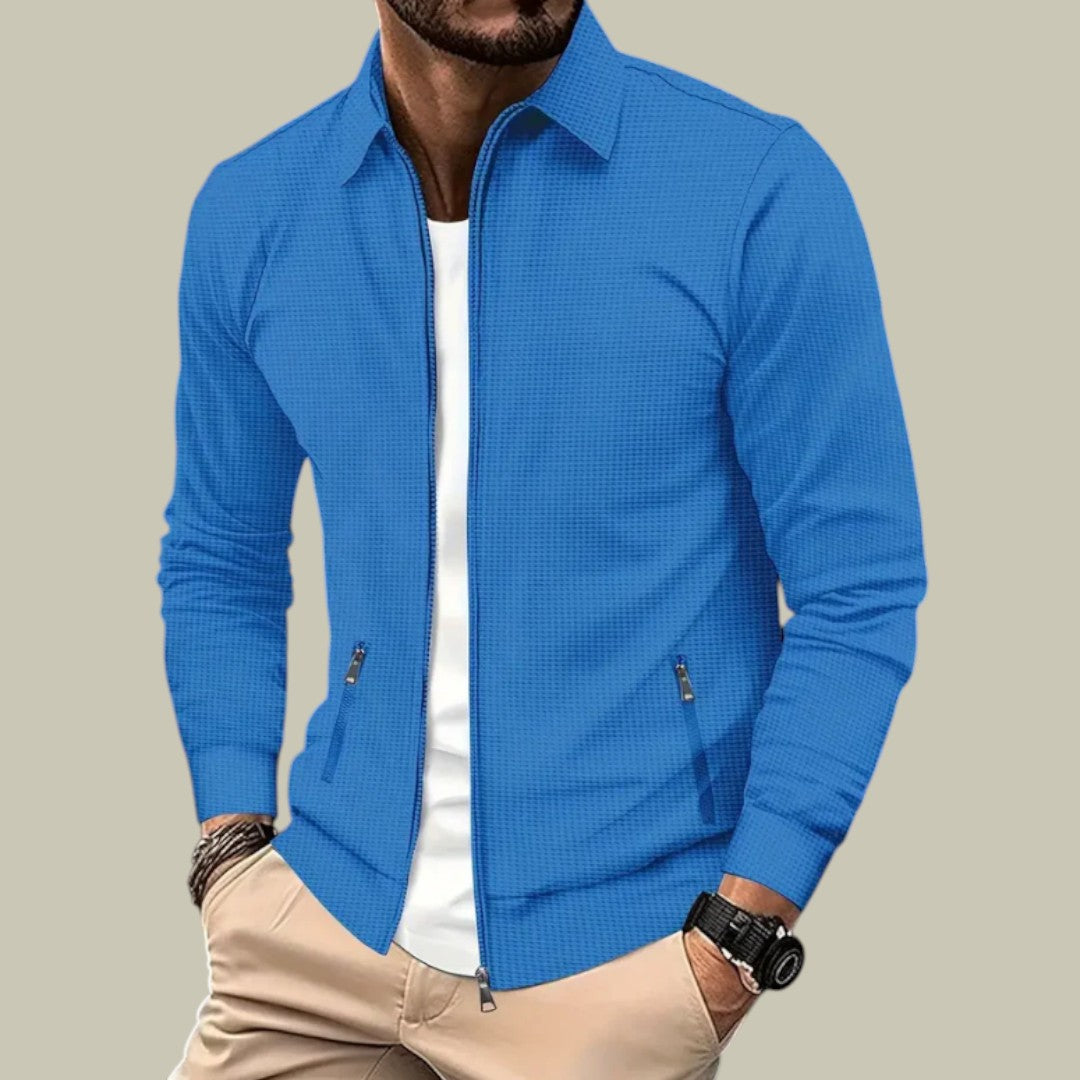 Mens Vest Zipper Cardigan
