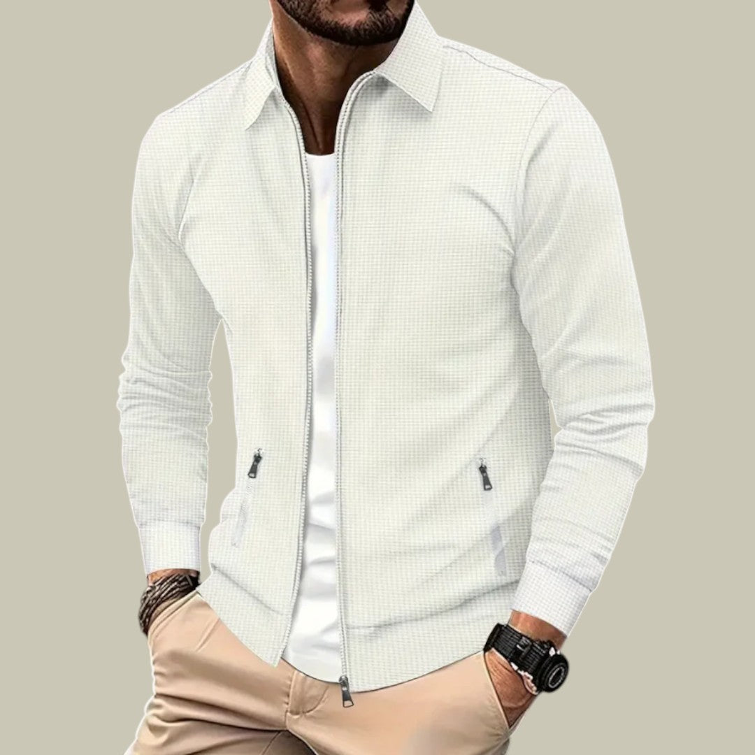 Mens Vest Zipper Cardigan