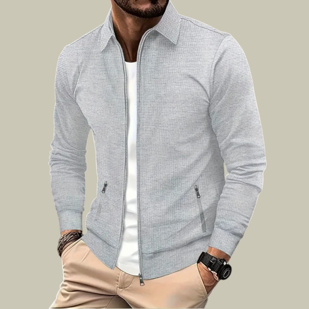 Mens Vest Zipper Cardigan