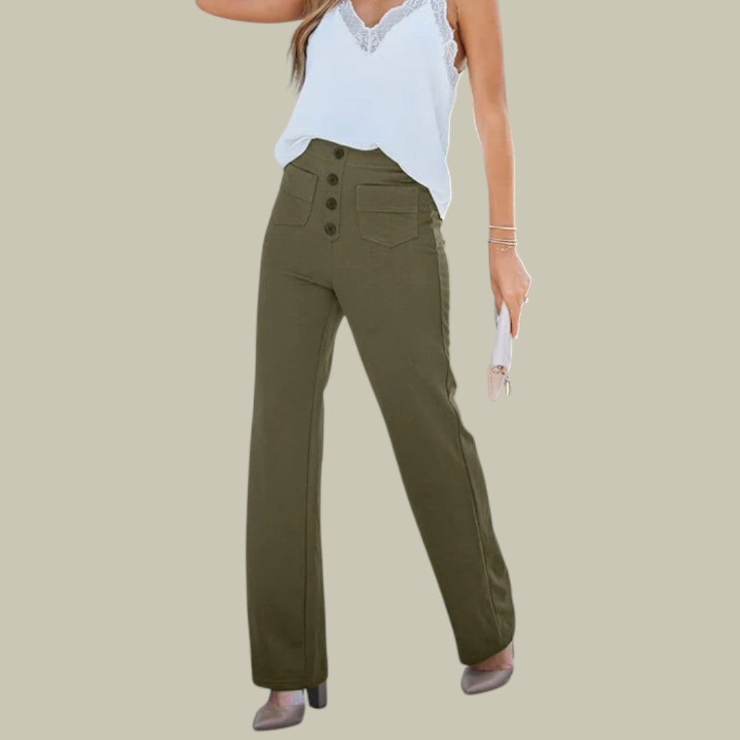 Womens Comfortable Pants Wide Leg