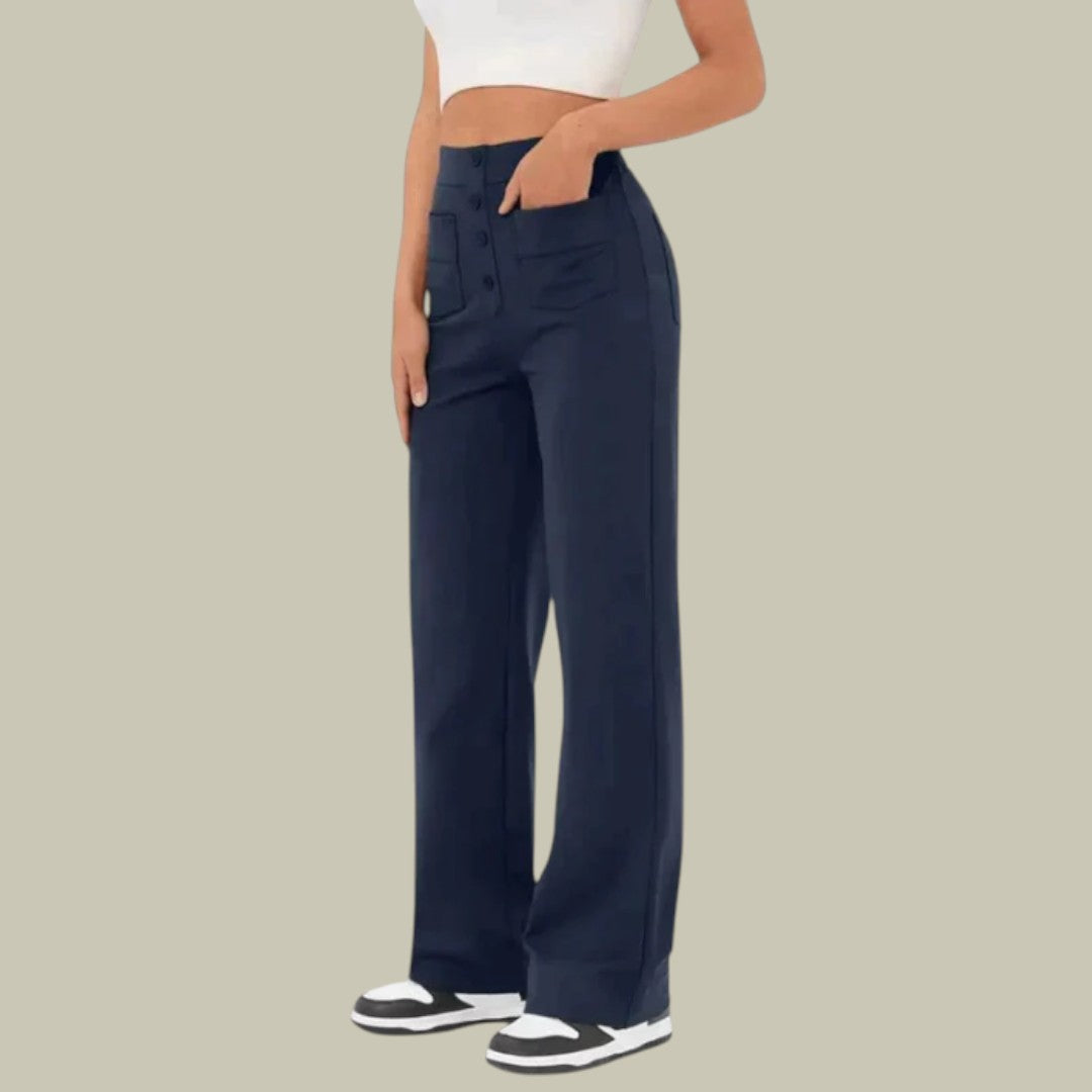 Womens Comfortable Pants Wide Leg
