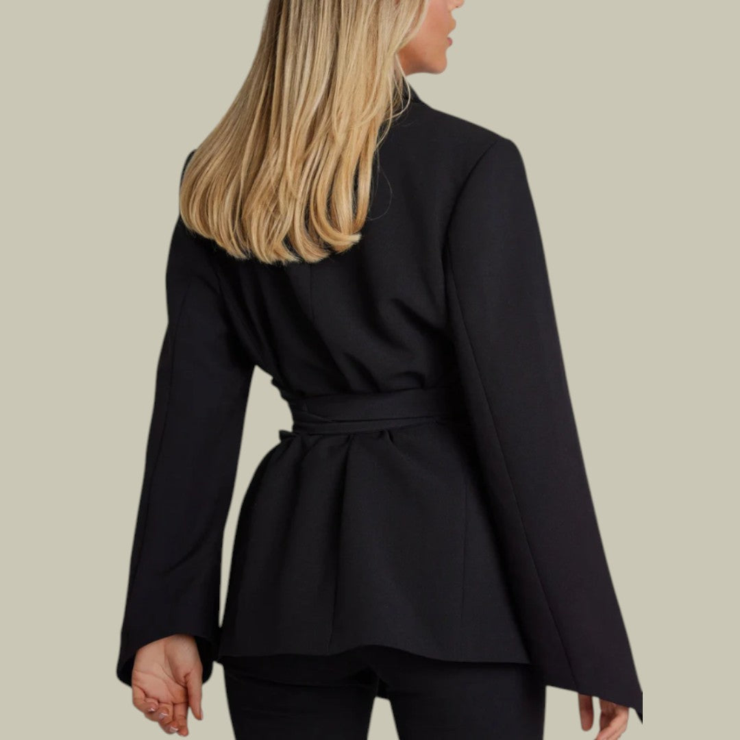 Womens Blazer Jacket Autumn with Belt