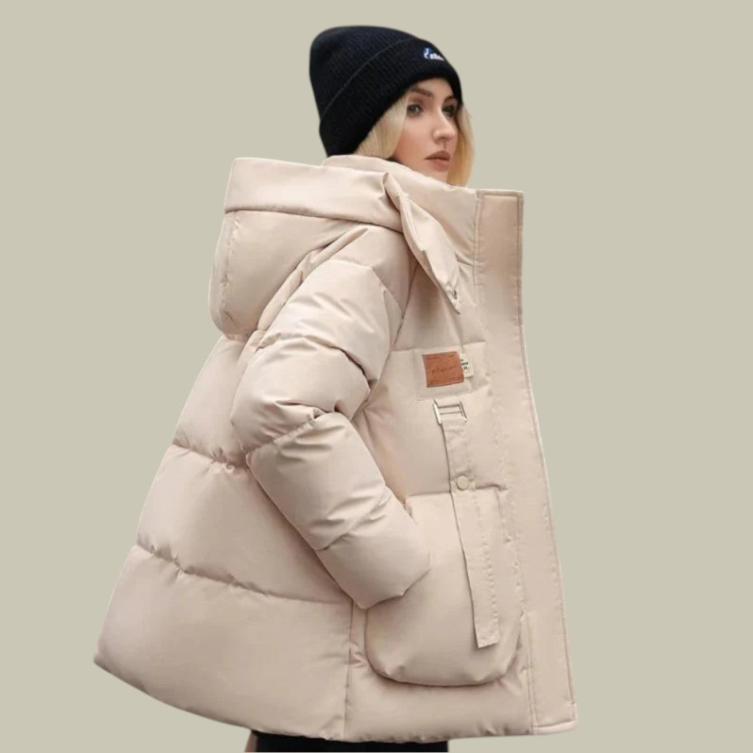 Womens Padded Jacket Warm Hooded
