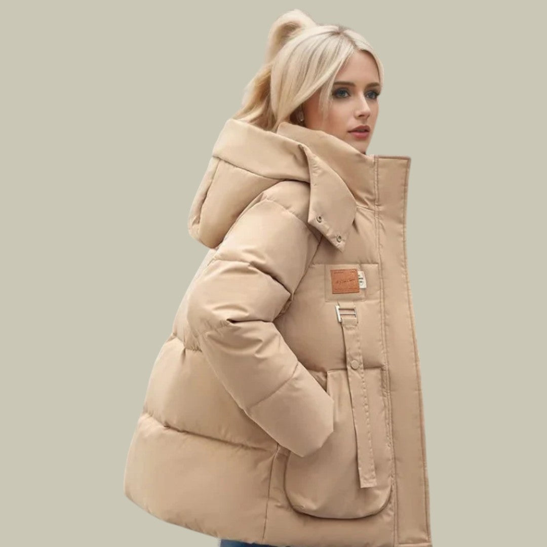 Womens Padded Jacket Warm Hooded