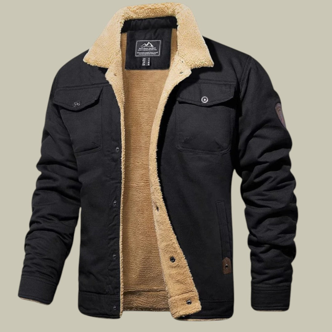 Mens Bomber Jacket Denim Autumn