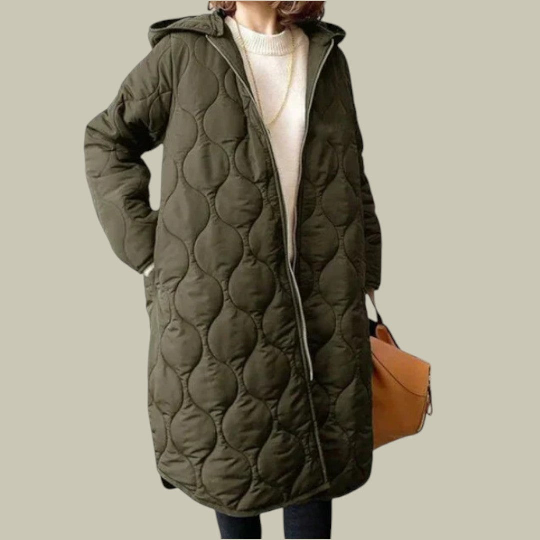 Womens Jacket Padded Long
