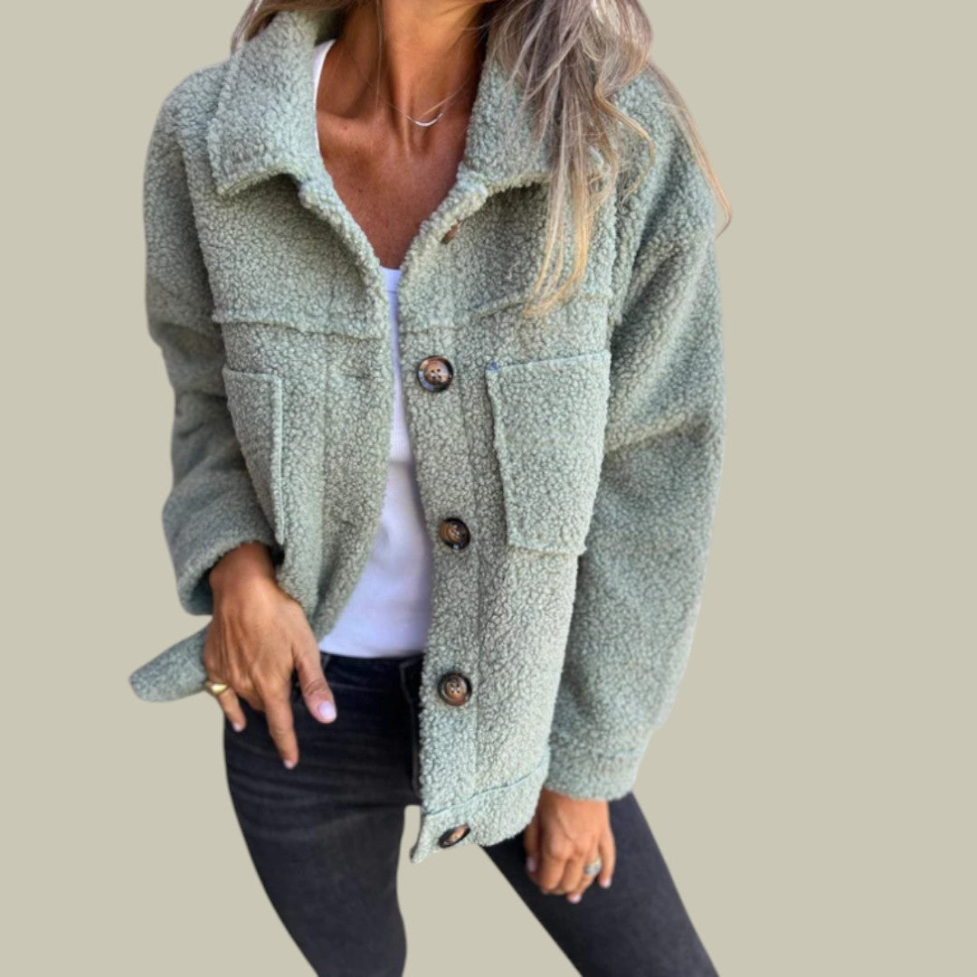 Womens Teddy Jacket Autumn