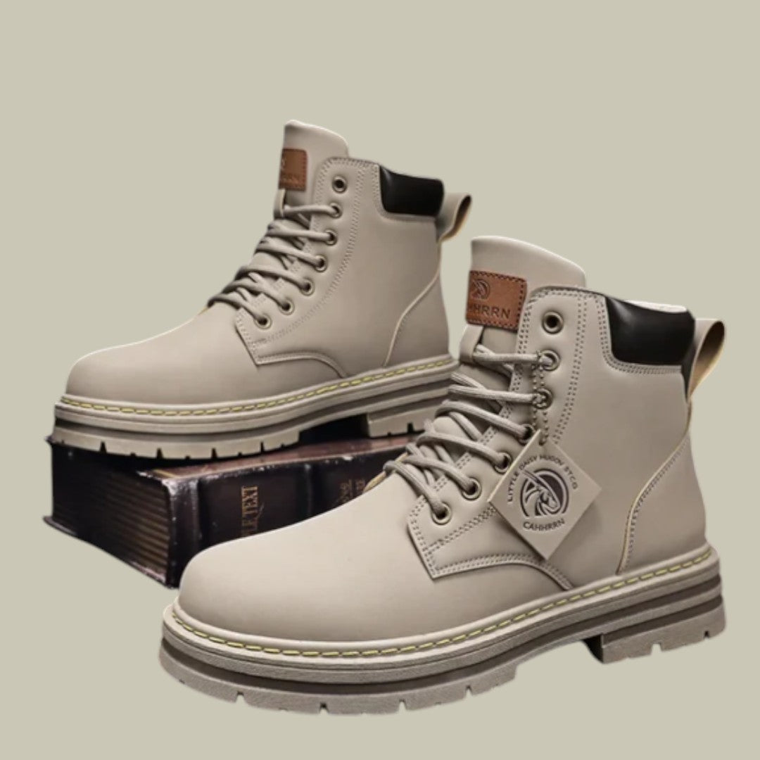 Mens Boots Lace-Up Comfortable