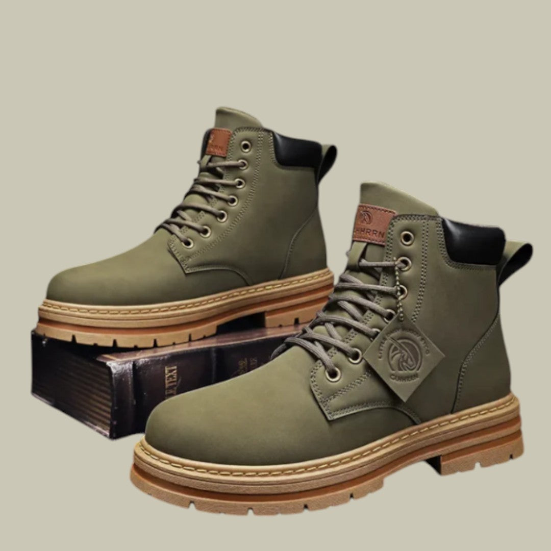 Mens Boots Lace-Up Comfortable