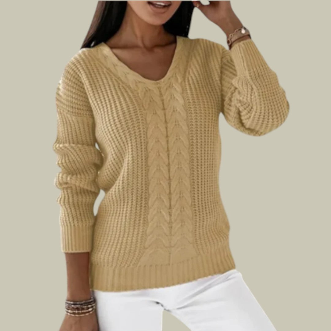 Womens Knitted Jumper Autumn