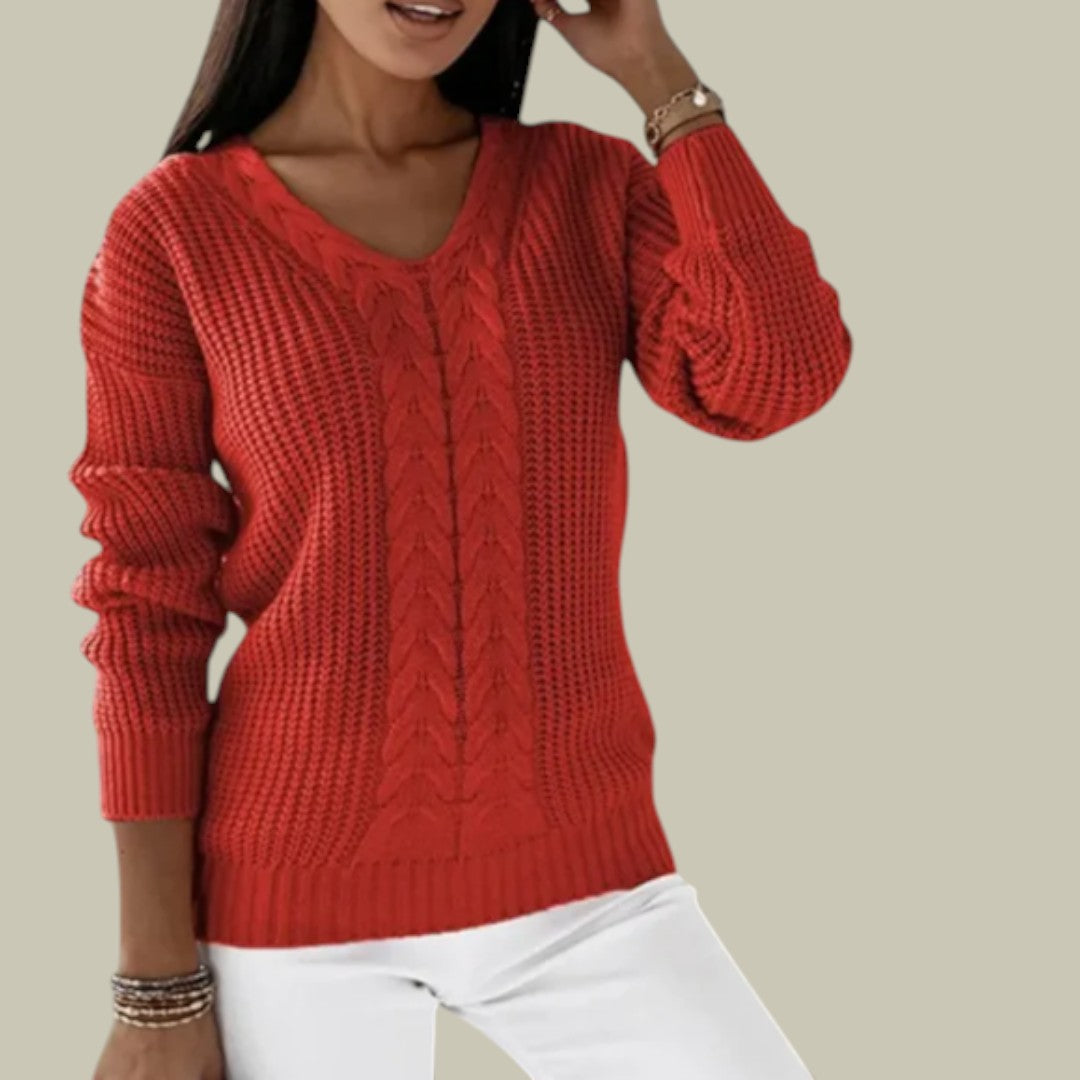 Womens Knitted Jumper Autumn