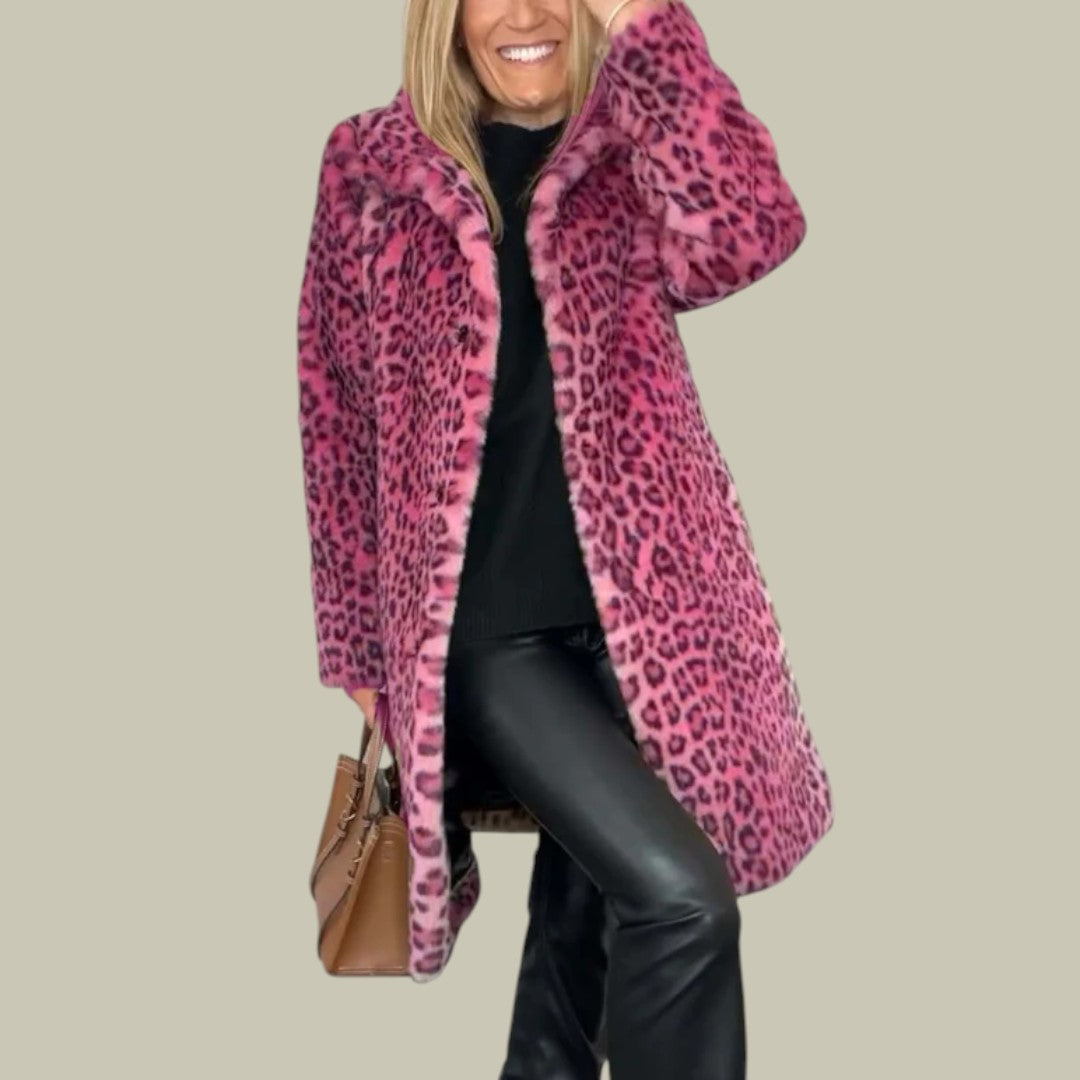 Womens Leopard Print Jacket