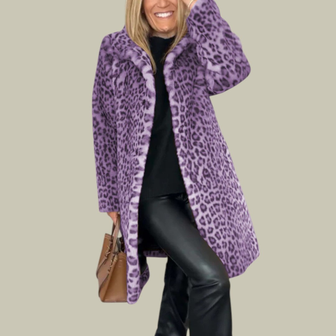 Womens Leopard Print Jacket