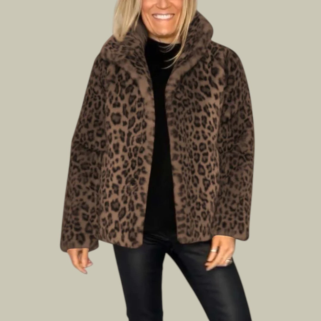 Womens Leopard Print Jacket