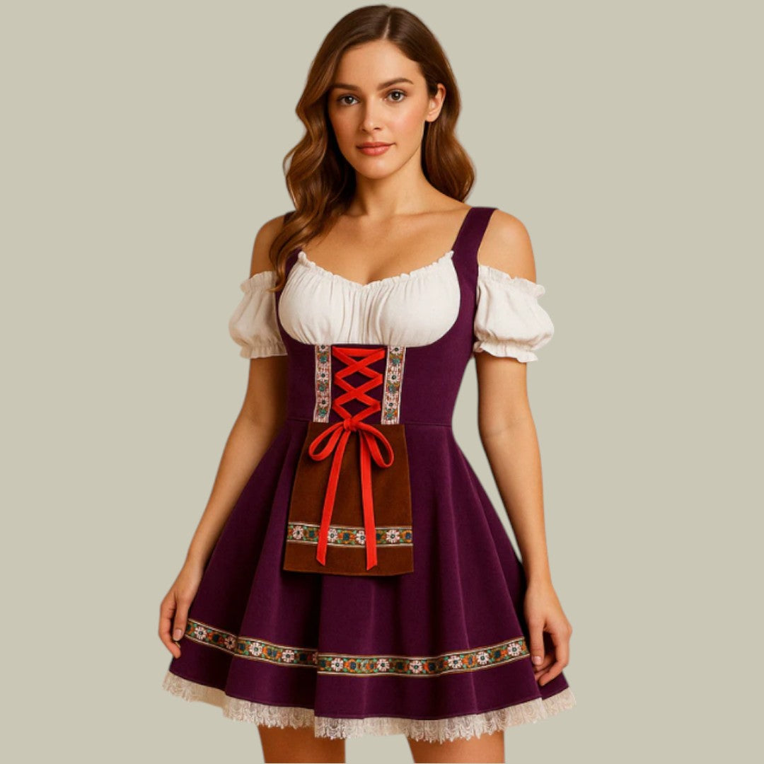 Womens Dirndl Dress Octoberfest