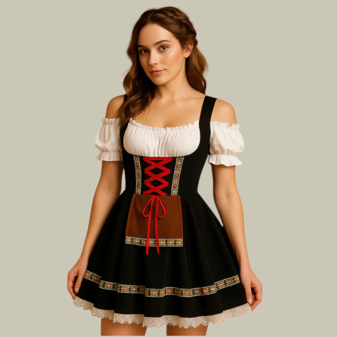 Womens Dirndl Dress Octoberfest