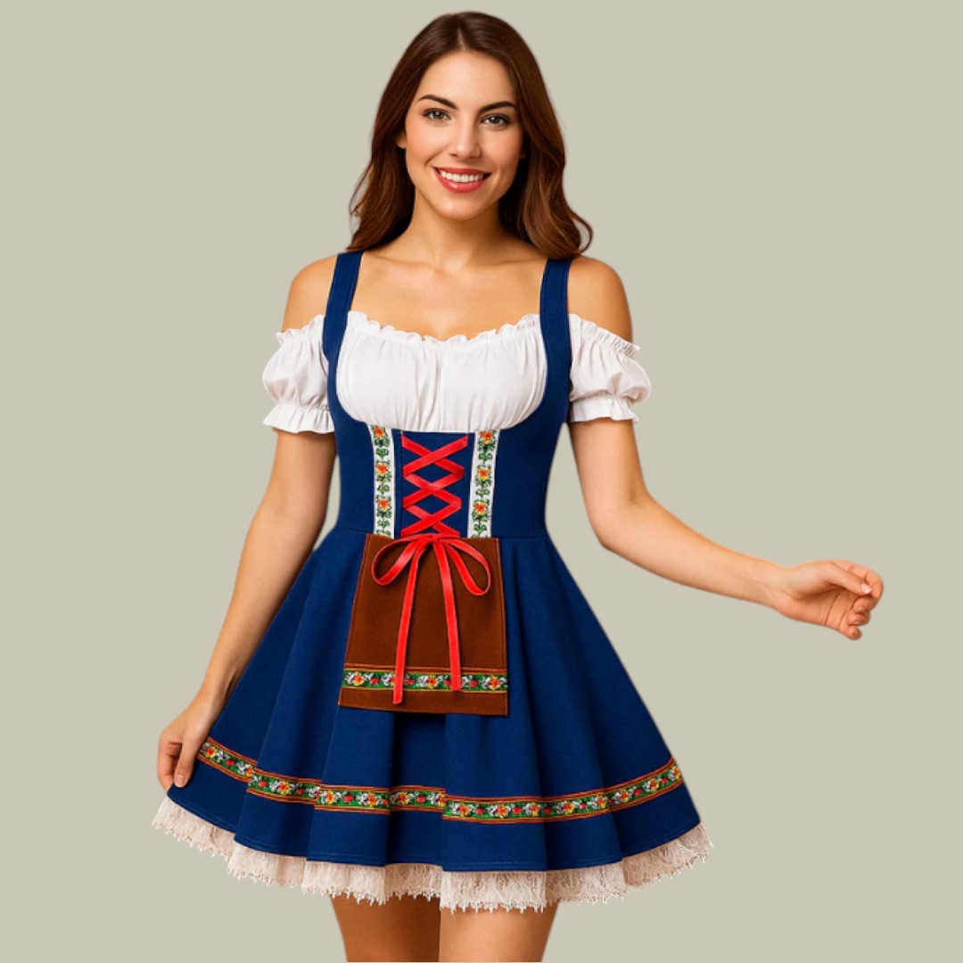 Womens Dirndl Dress Octoberfest