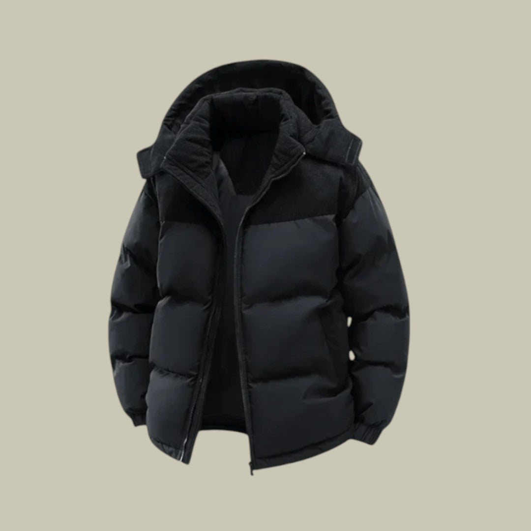 Mens Puffer Jacket Padded Winter