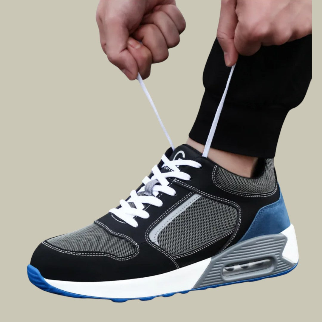 Mens Orthopedic Work Safety Shoes