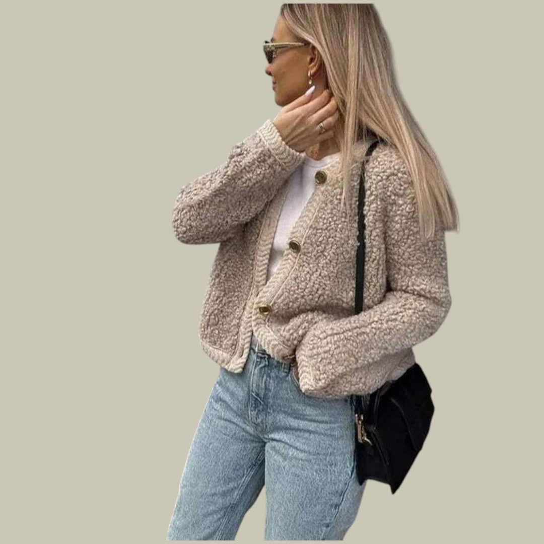 Womens Teddy Overshirt