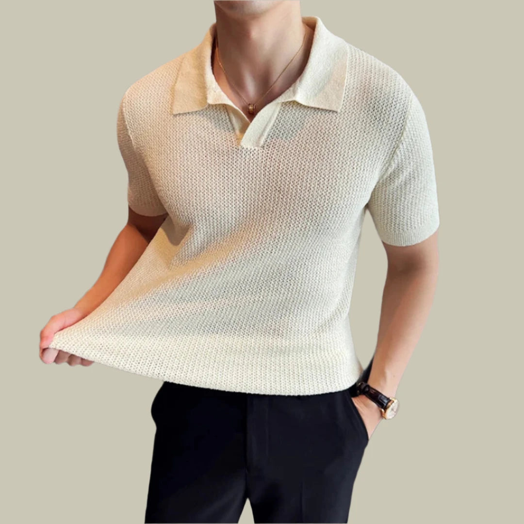 Classy Knitted Polo