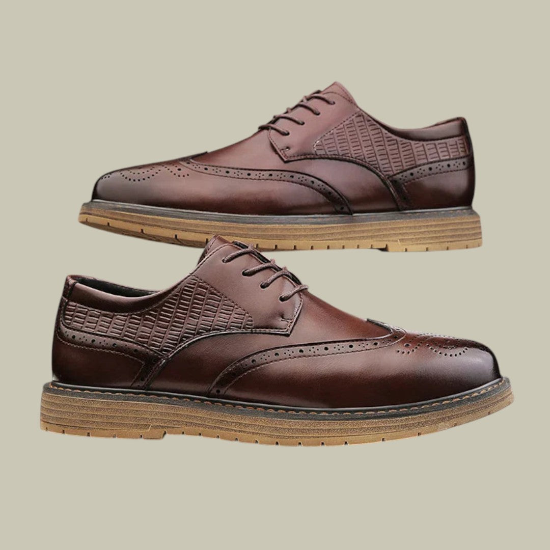 Mens Leather Oxford Shoes