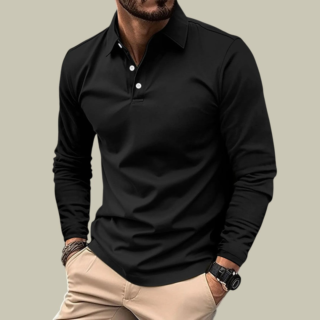 Mens Longsleeve  Polo Shirt