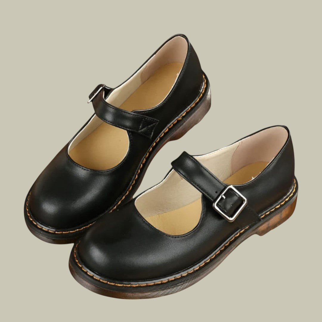 Womens Leather Shoes/Loafers Mary Jane