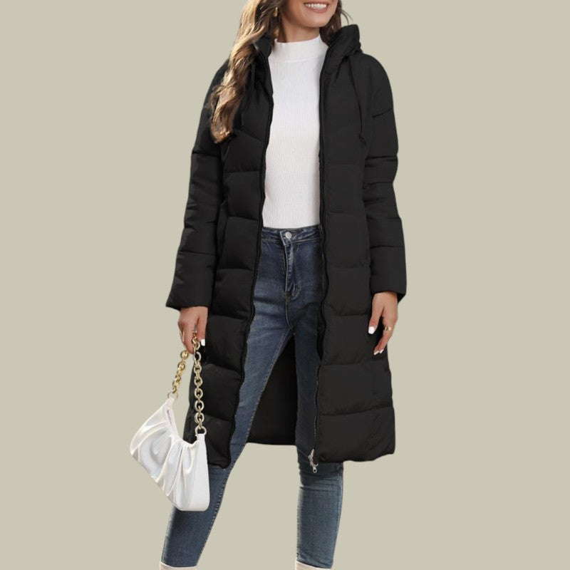 Womens Winter Jacket Long Puffer