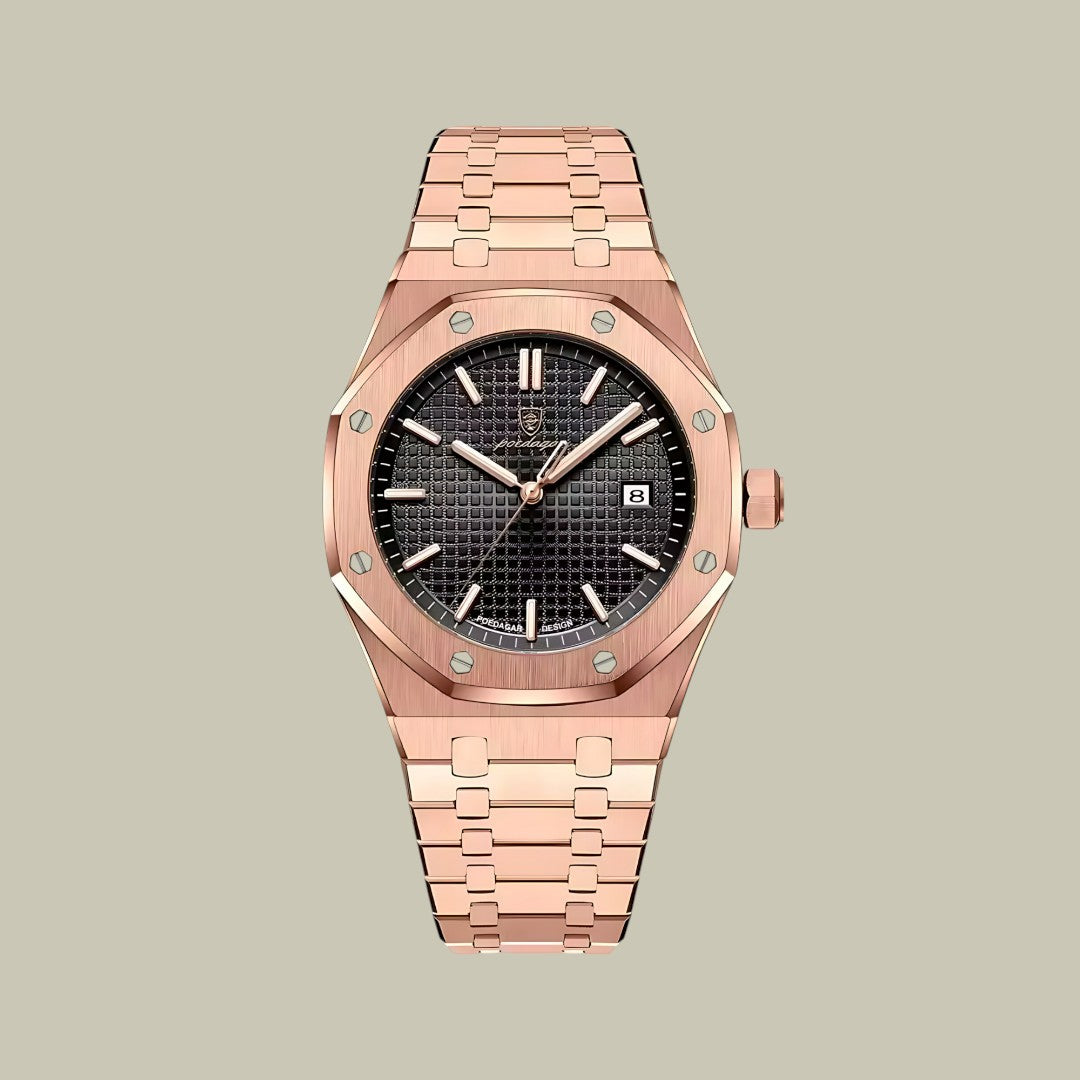 Mens Watch Luxury Stainless Steel