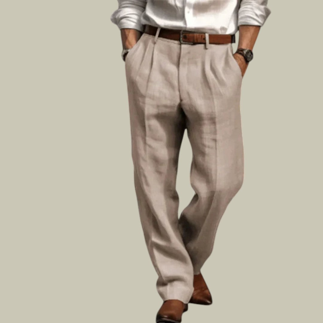 Mens Pants Wide Classy