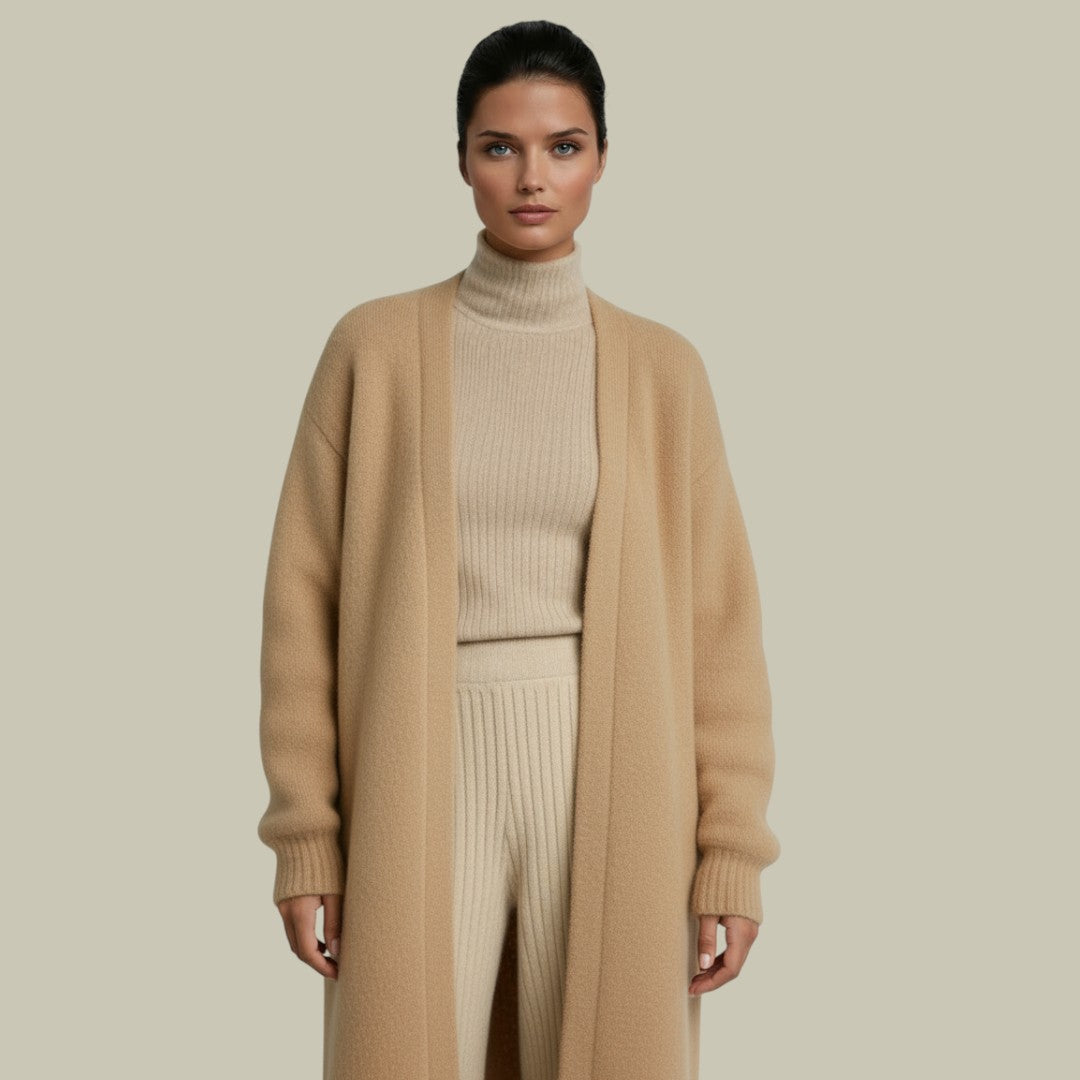 Womens Long Cardigan Coat