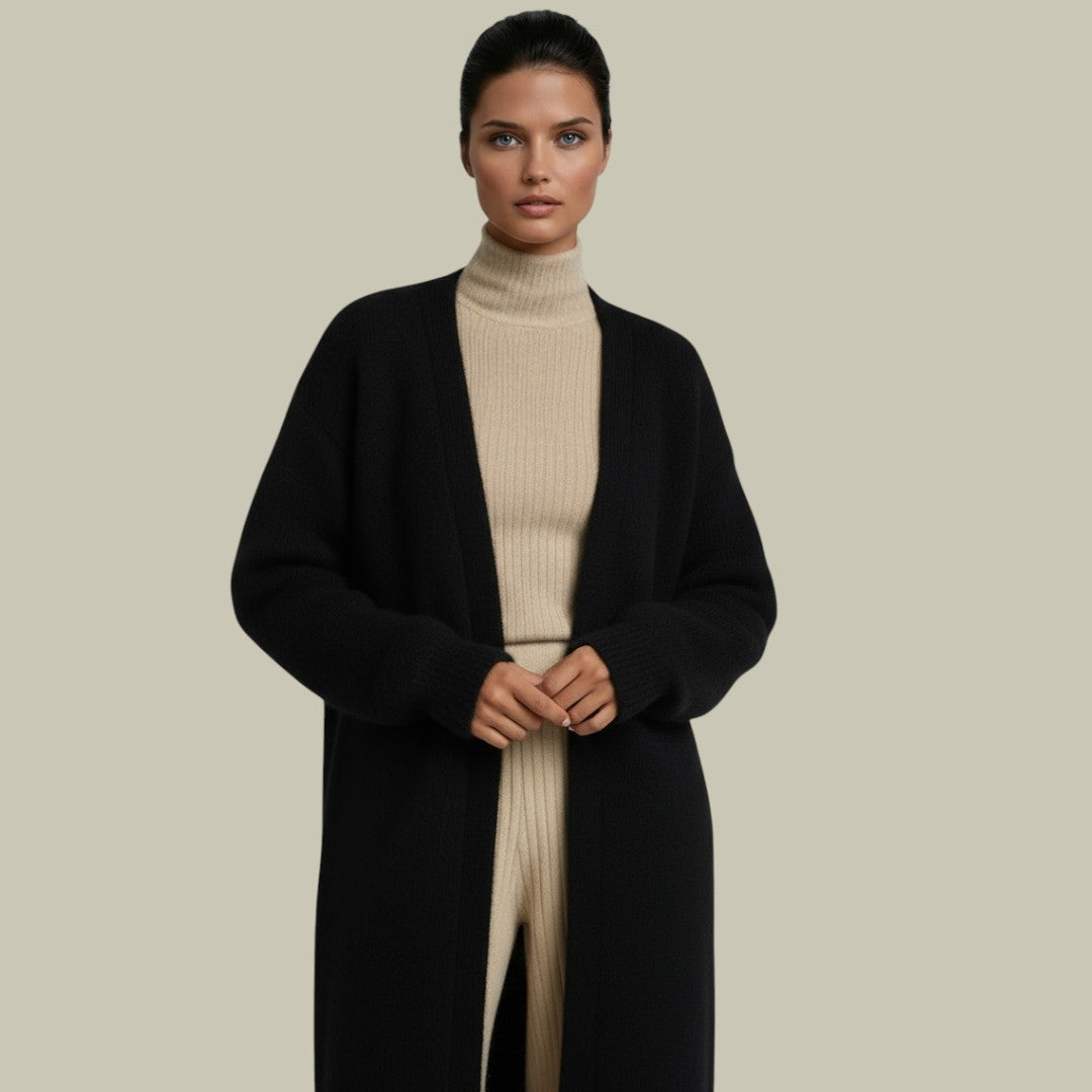 Womens Long Cardigan Coat